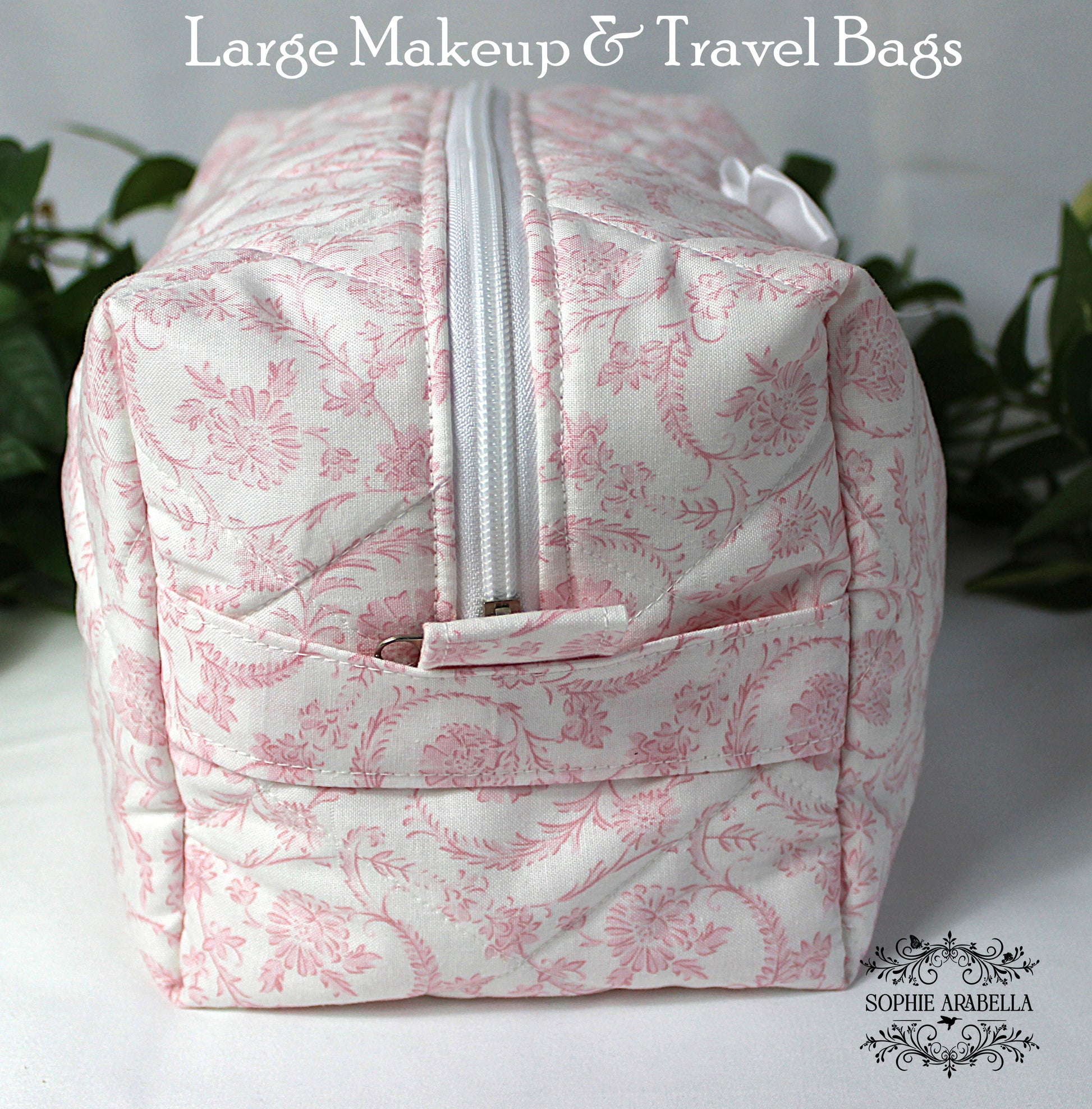 Makeup Bags - The Bella Pink Collection - Carry It All!