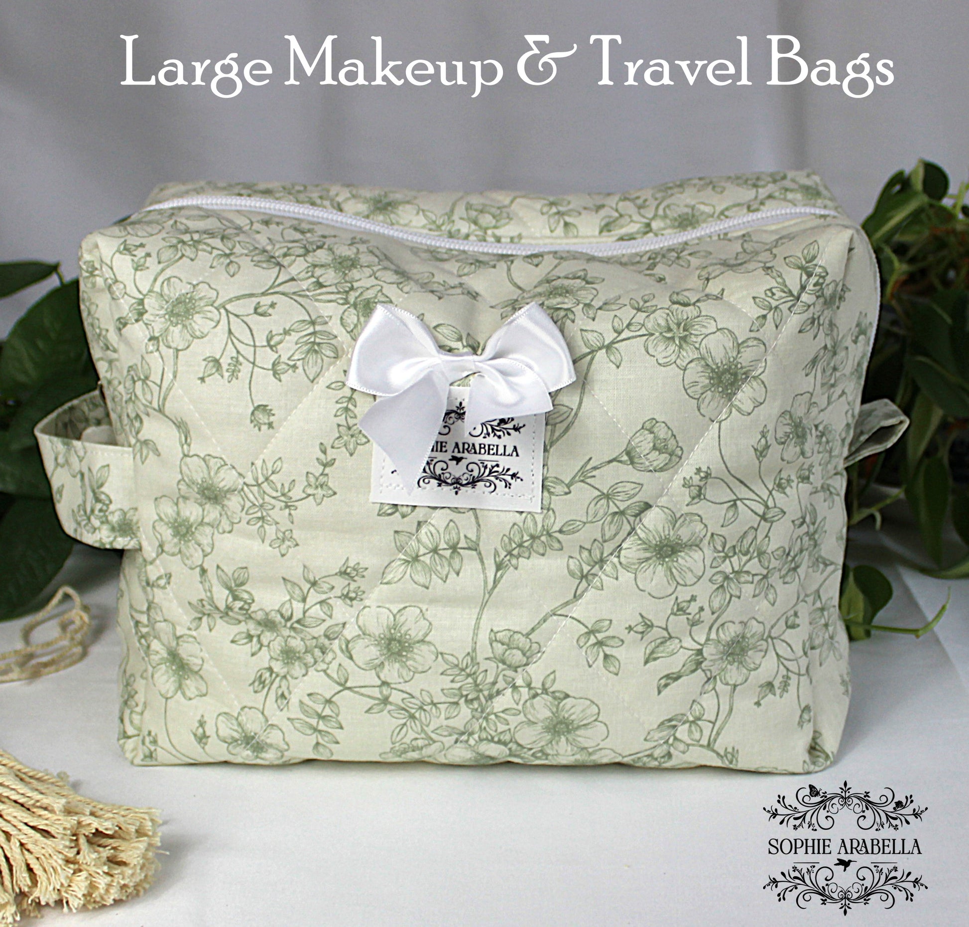 Makeup Bags - The Chloe Collection - Carry It All!
