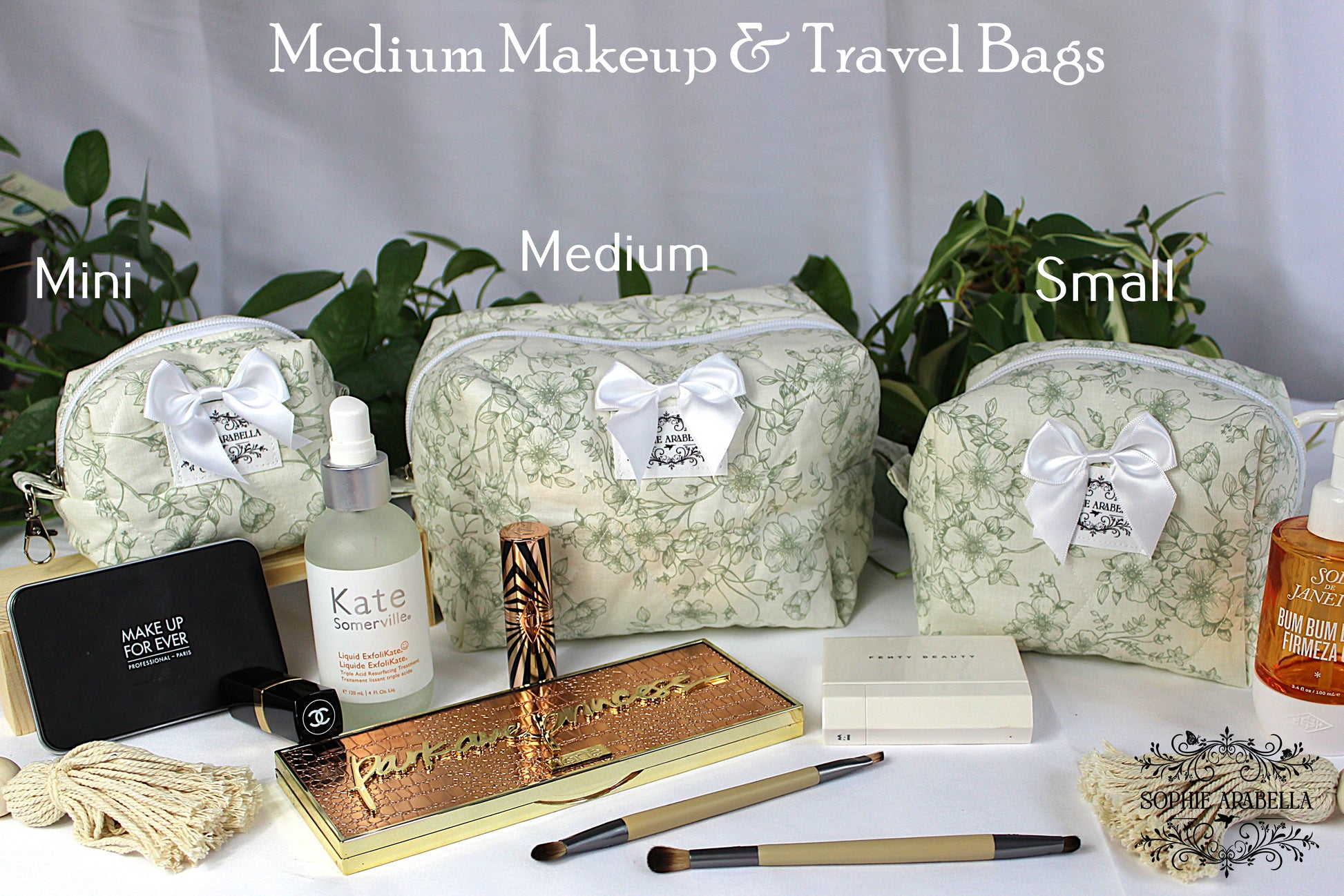 Makeup Bags - The Chloe Collection - Carry It All!