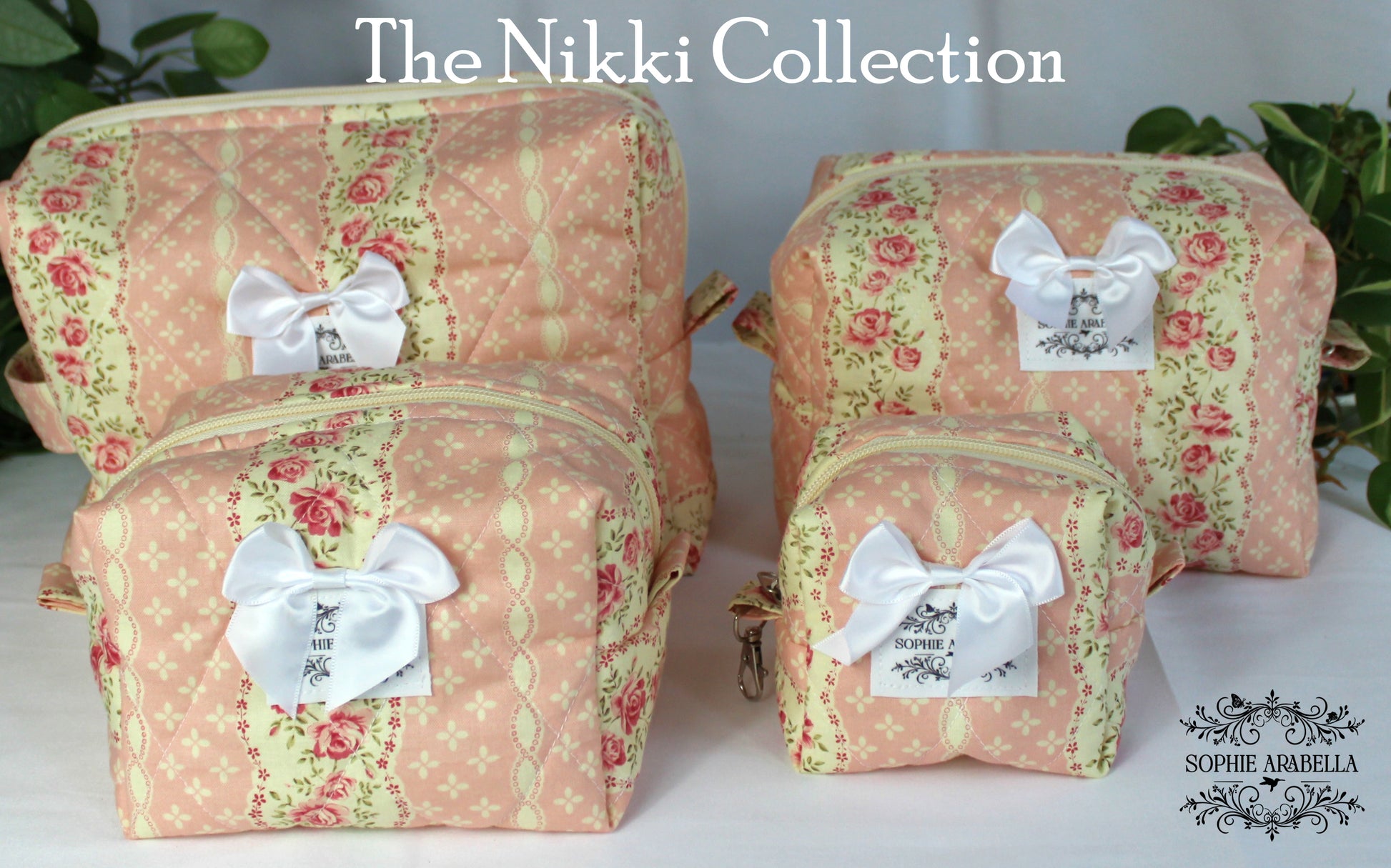Makeup Bags - The Nikki Collection - Carry It All!