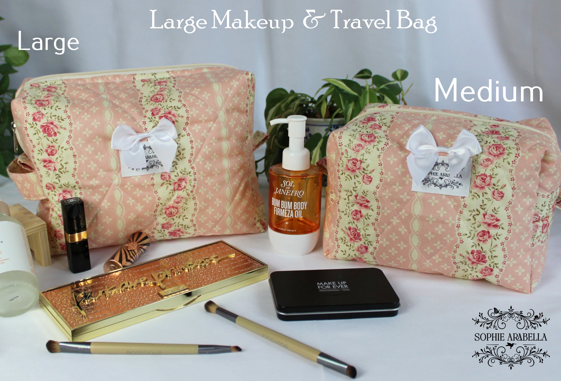 Makeup Bags - The Nikki Collection - Carry It All!