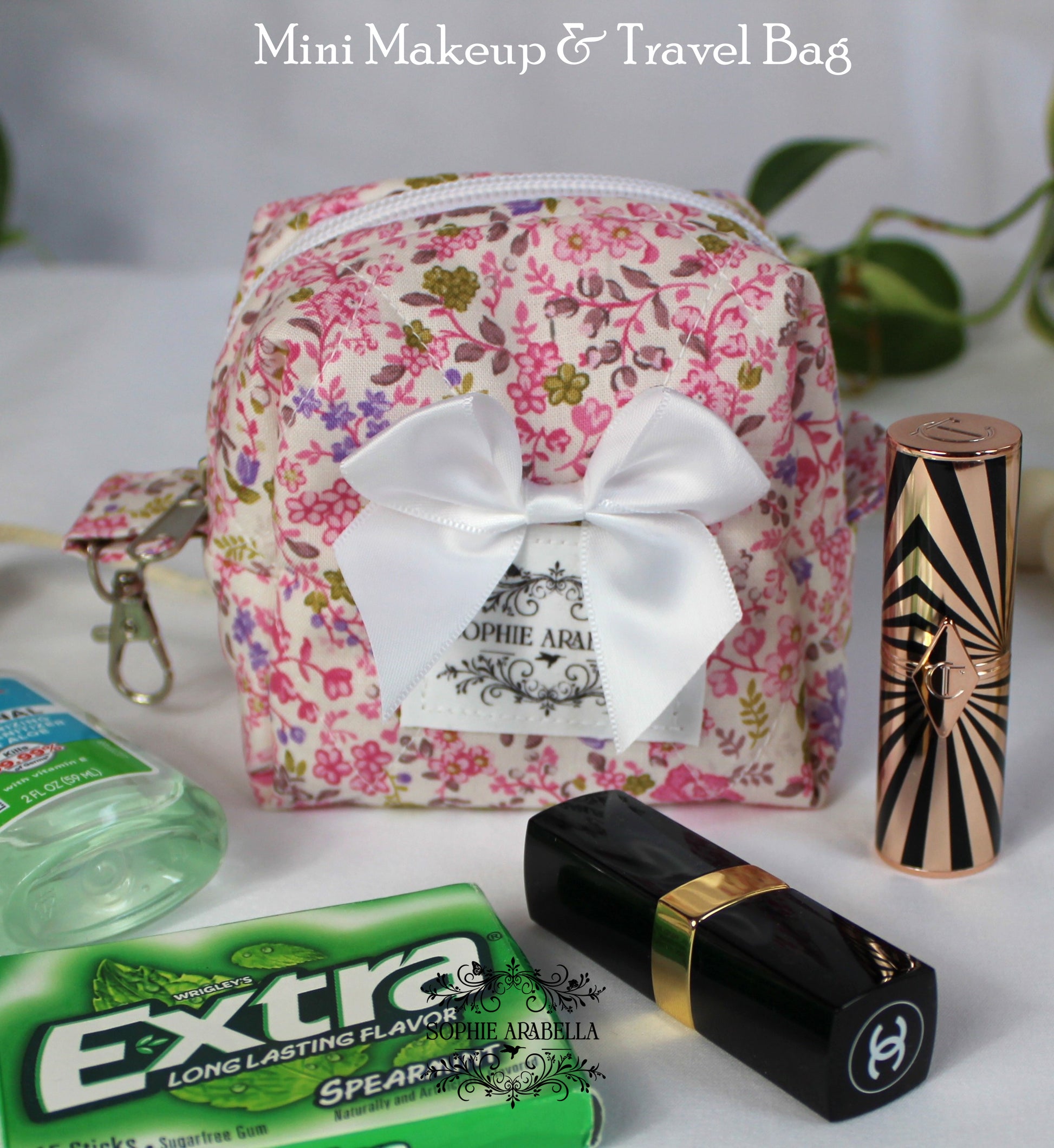 Makeup Bags - The Lucy Pink Collection - Carry It All!