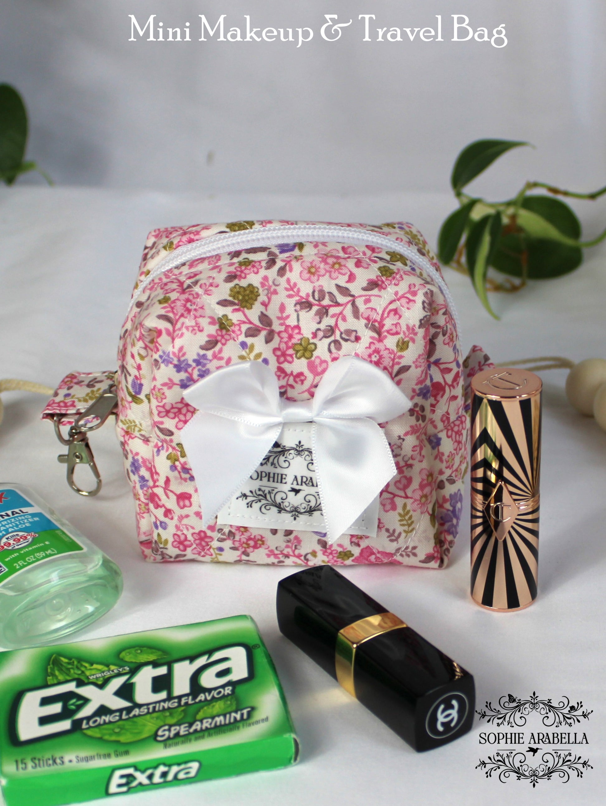 Makeup Bags - The Lucy Pink Collection - Carry It All!