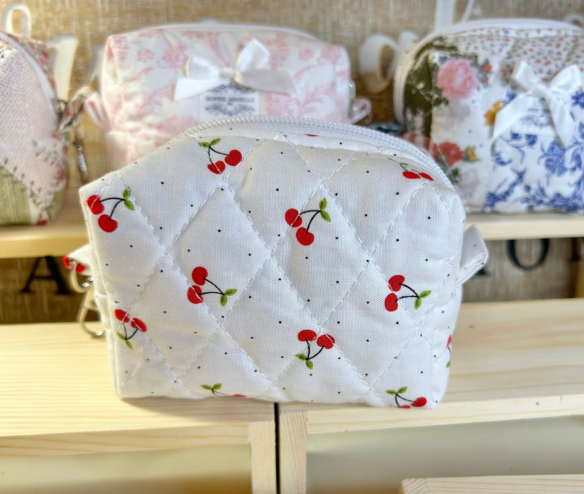 Charm Bag - Cherries Jubilee