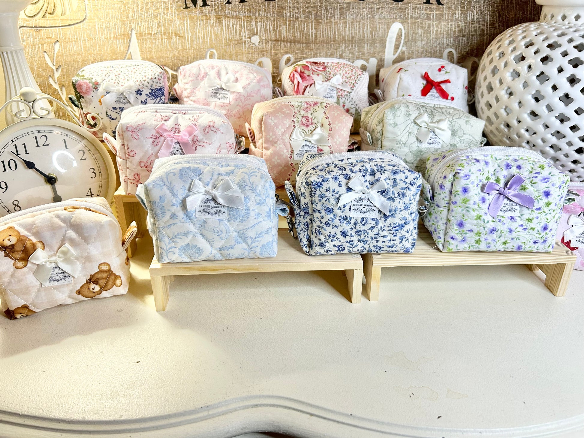 Charm Bag - Bella Pink