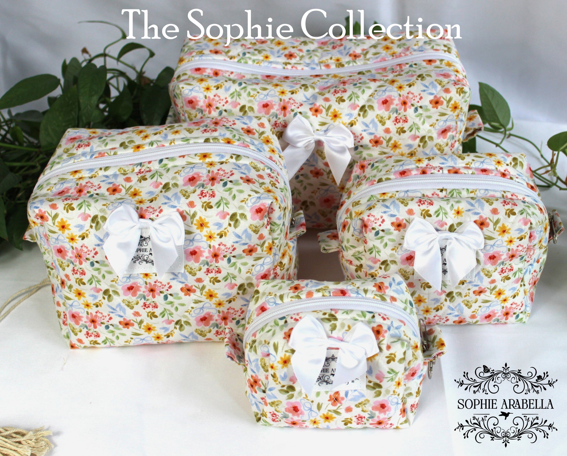 Makeup Bags - The Sophie Collection - Carry It All!
