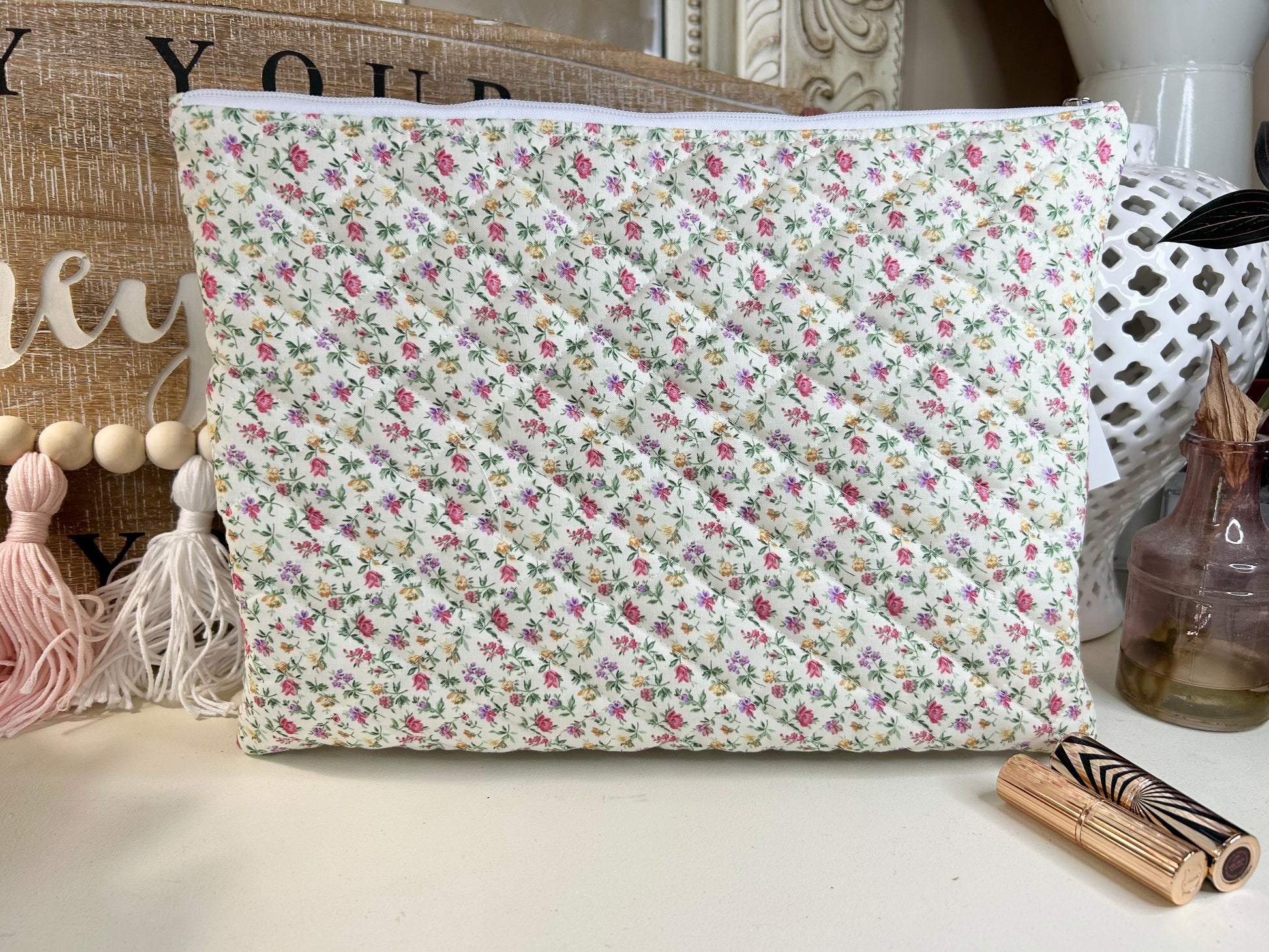14in Laptop Bag - Vintage Florals