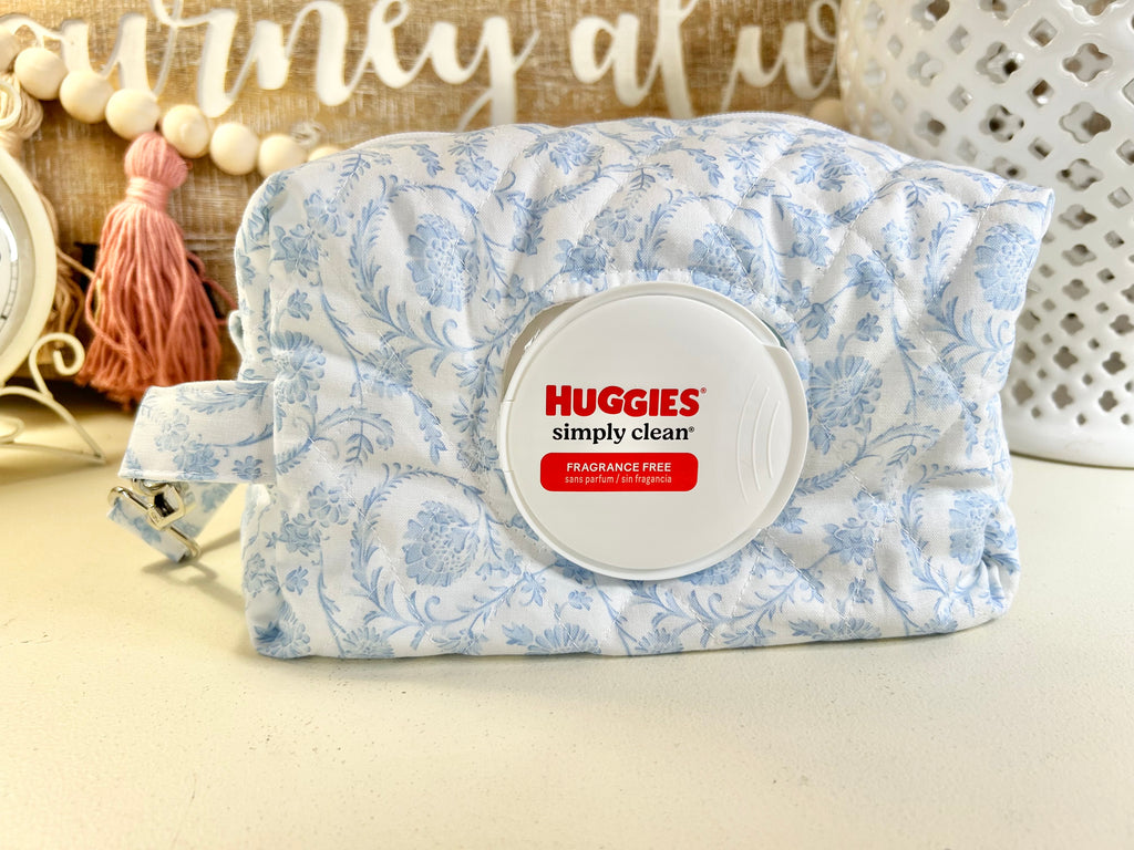 Wipes Bag - Bella Blue