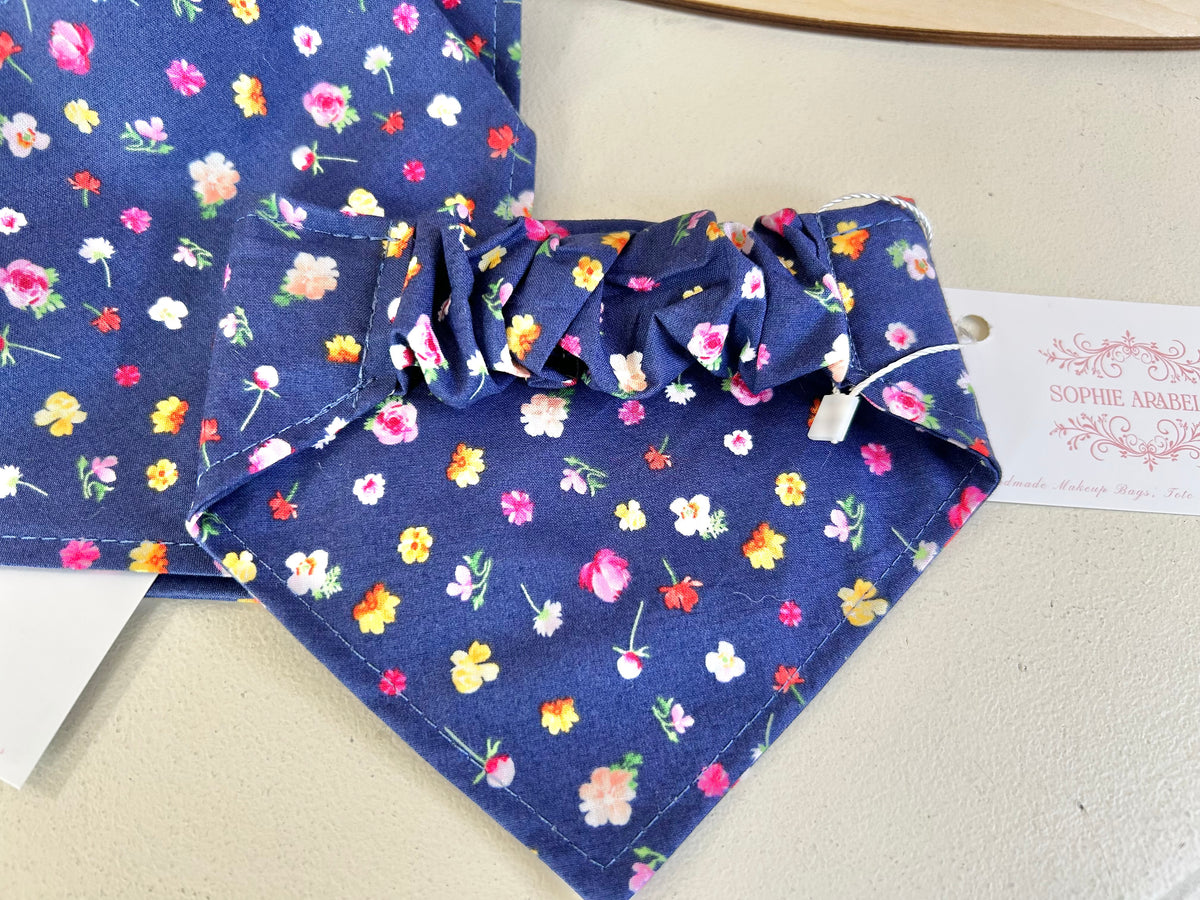 Navy & Florals