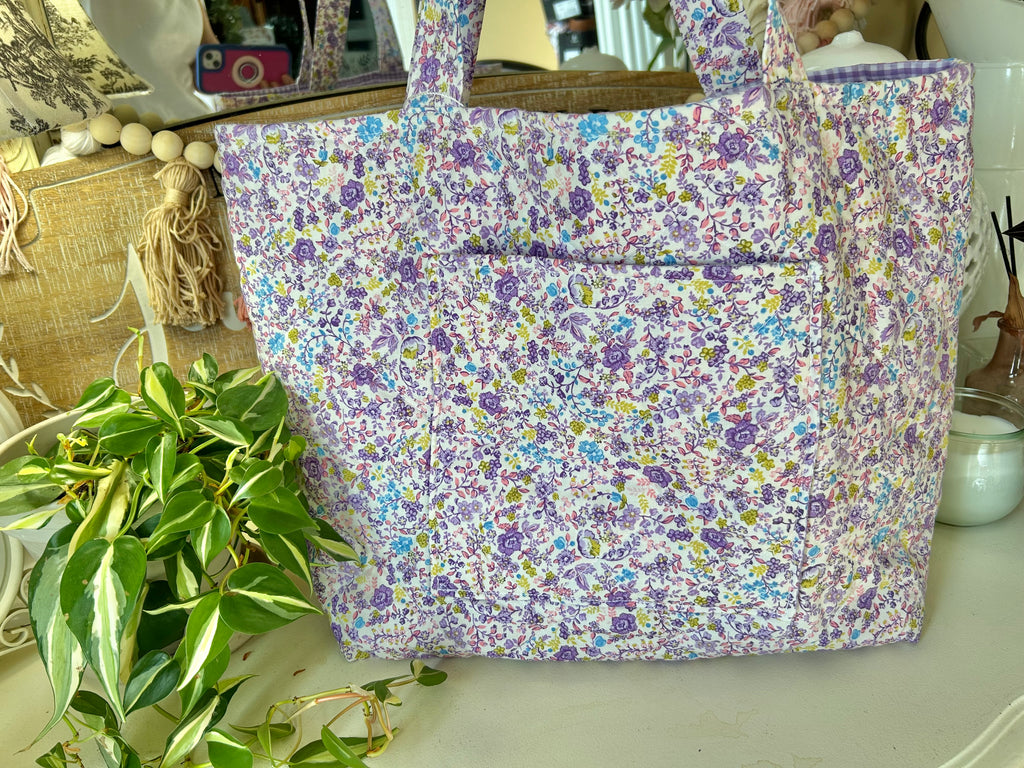 Large Open Tote - Lily