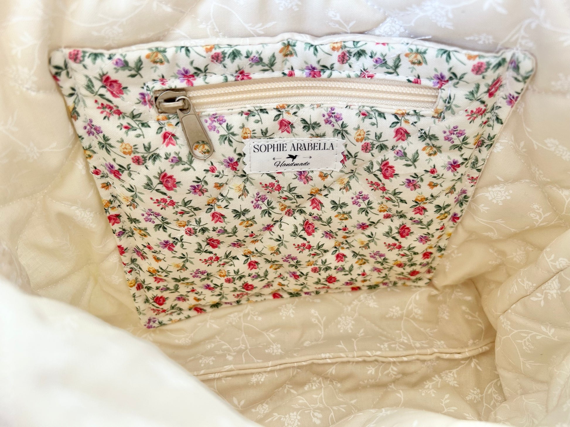 Sweet Petite Tote - Vintage Florals