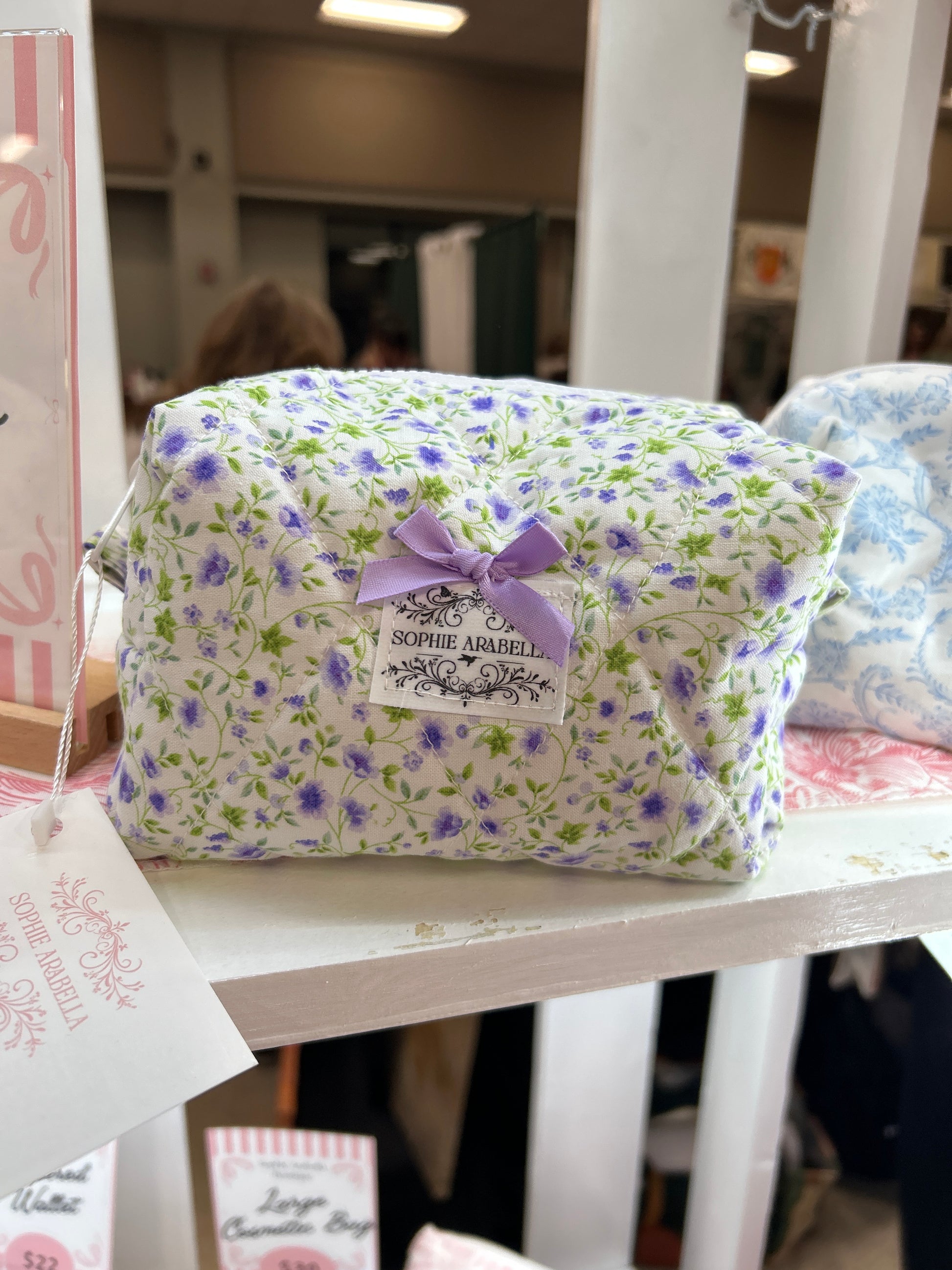 Small Makeup Bag - Petunia