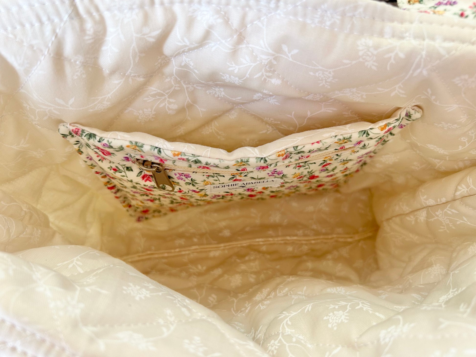 Sweet Petite Tote - Vintage Florals