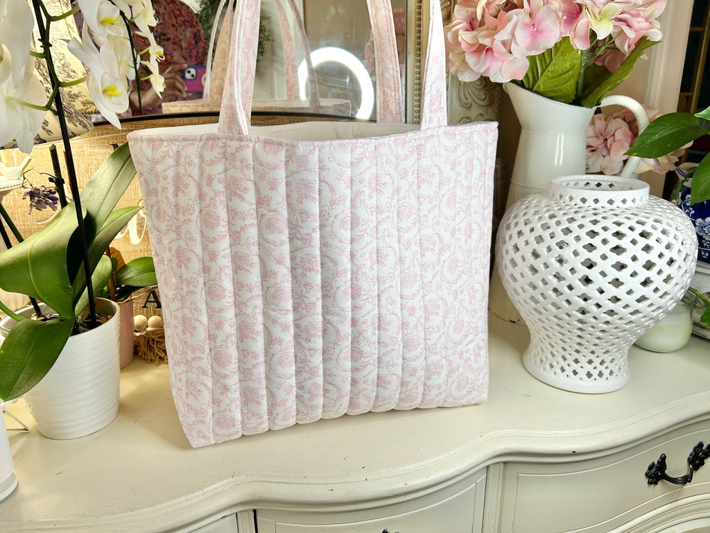 Bella Tote Bag - Bella Pink