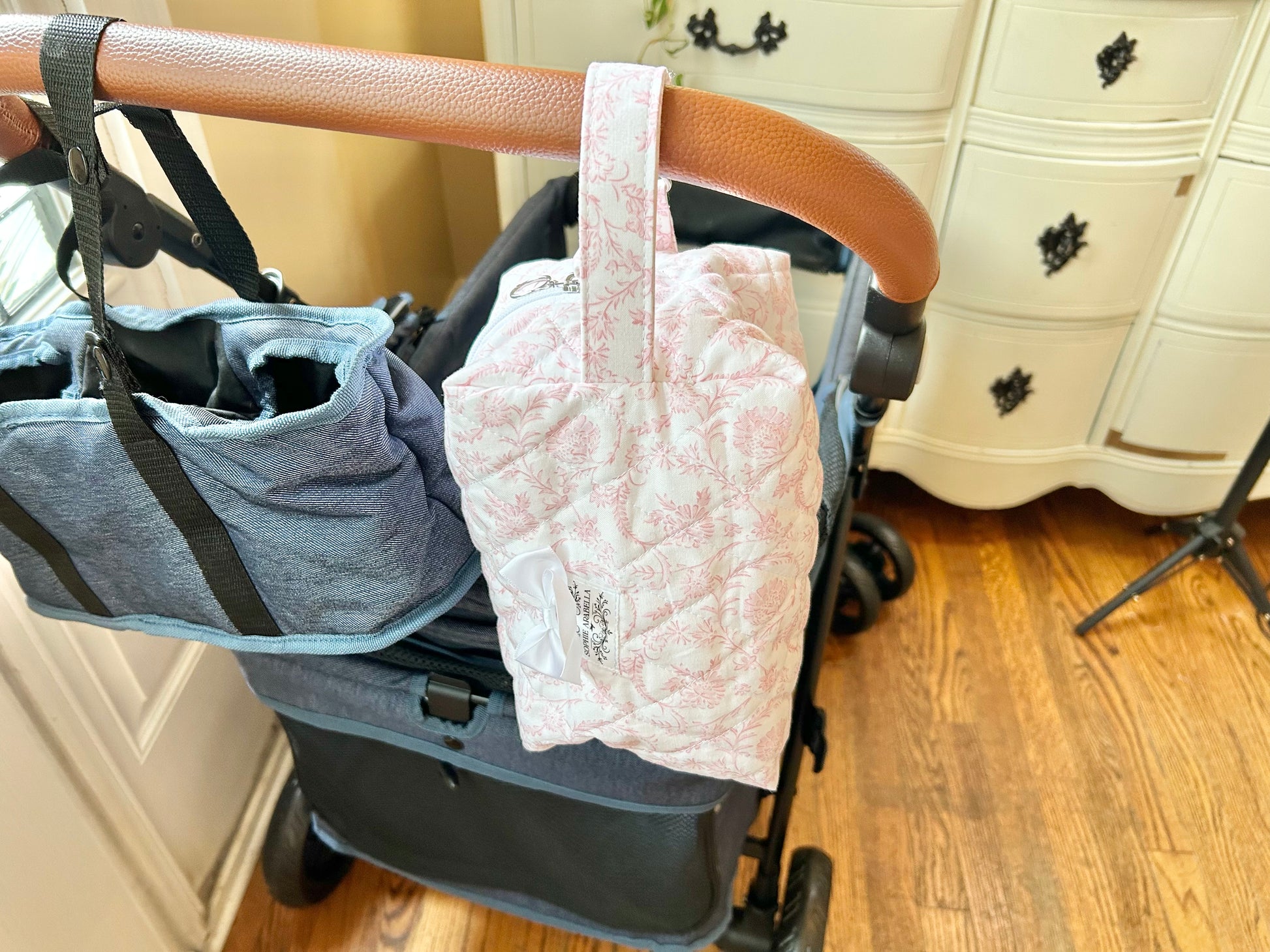 Wipes Bag - Bella Pink