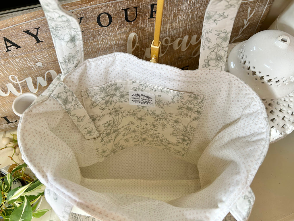 Medium Open Tote Bag - Willow