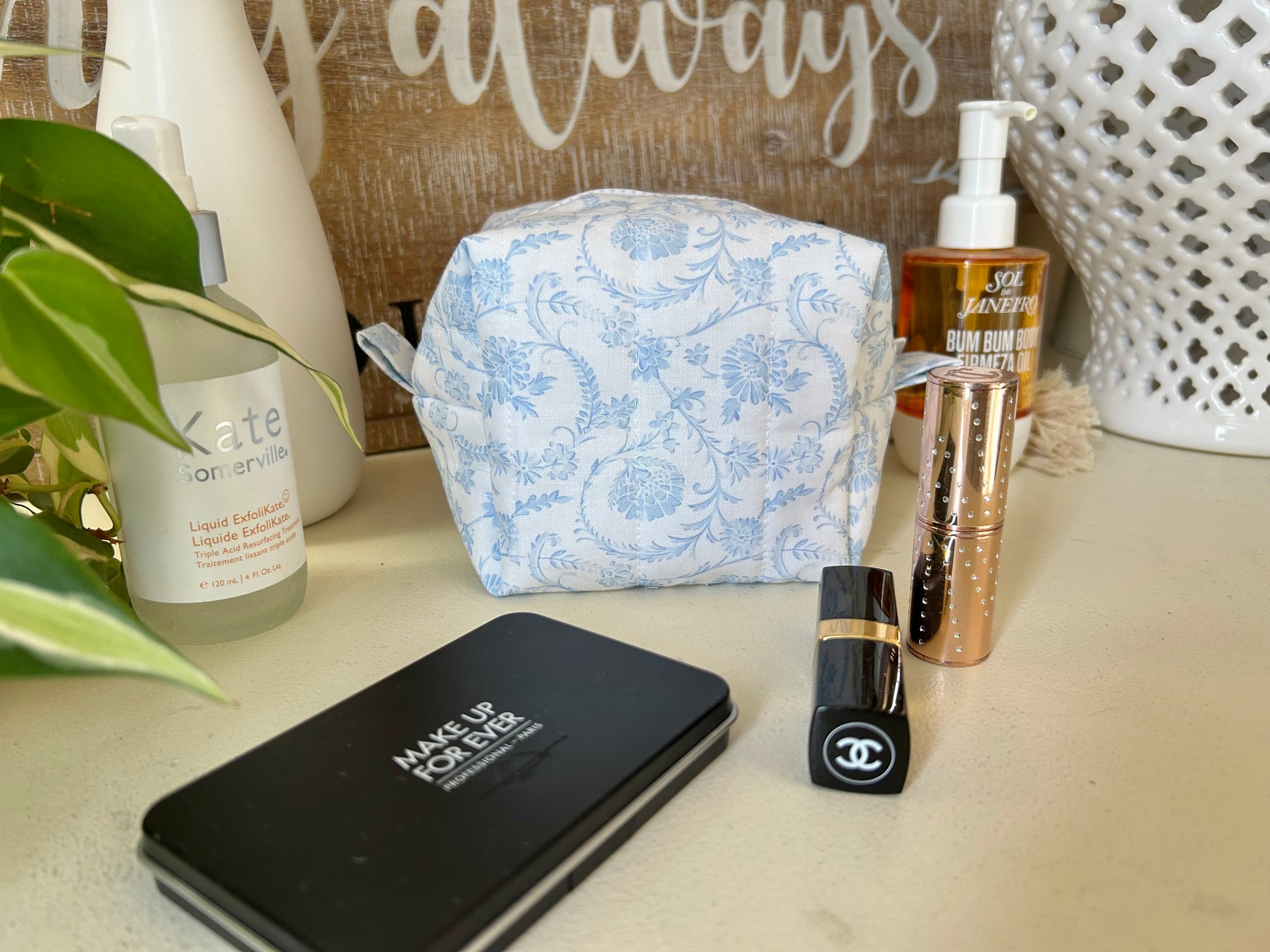 Makeup Bag Mini - Bella Blue (Limited Edition)