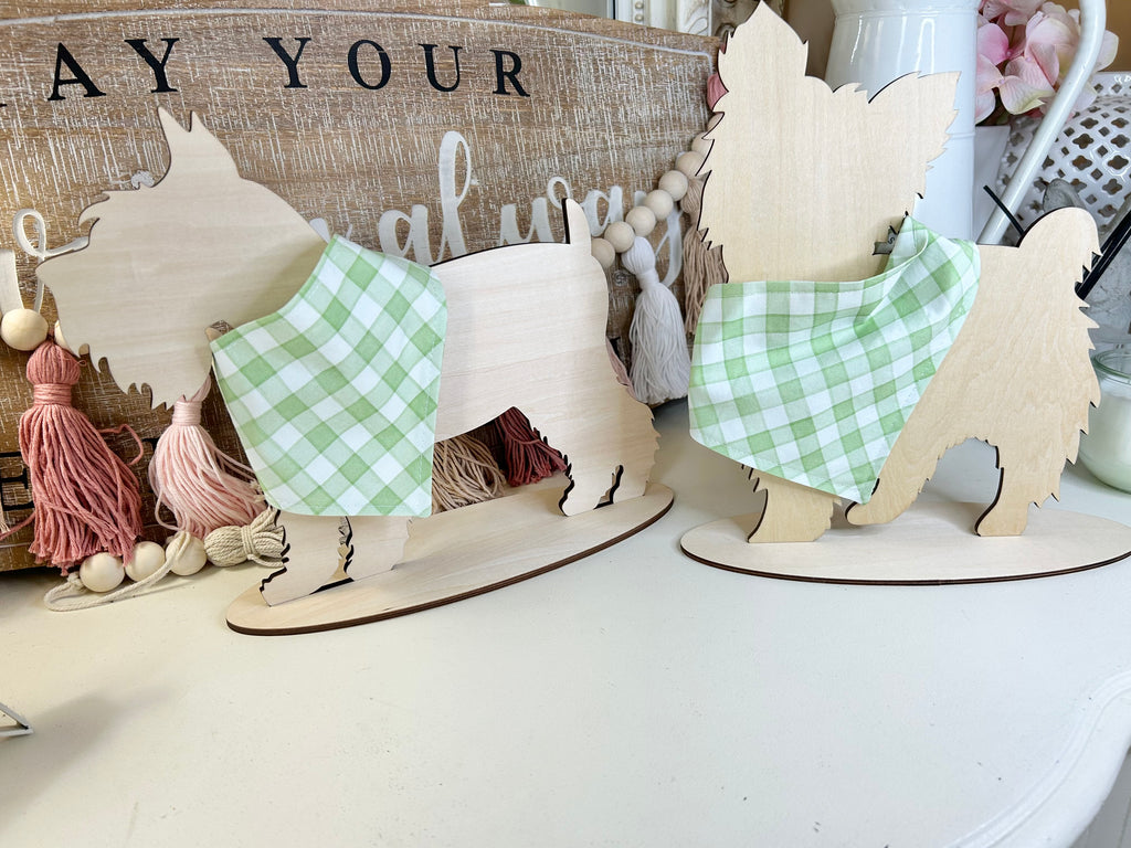 Green & White Gingham