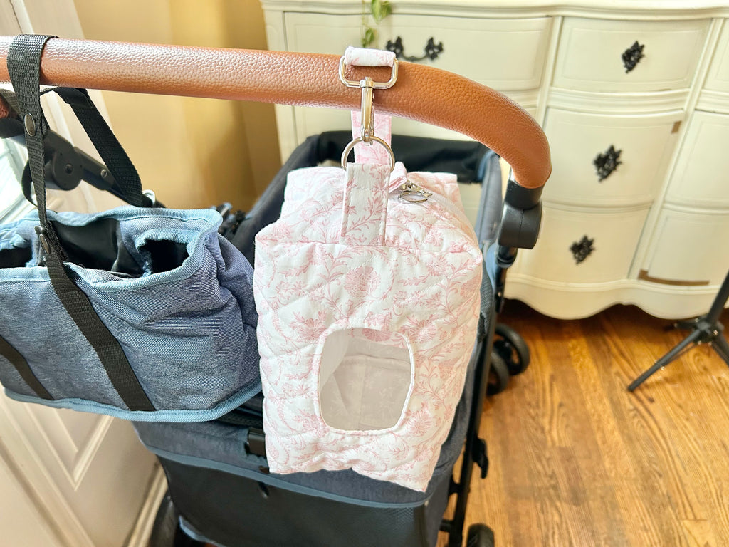 Wipes Bag - Bella Pink