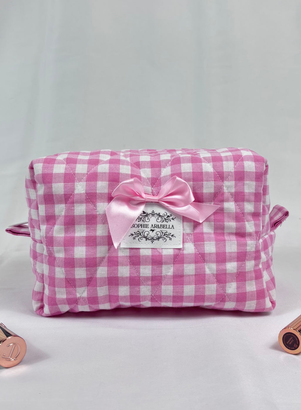 Pretty in Pink Makeup Bag