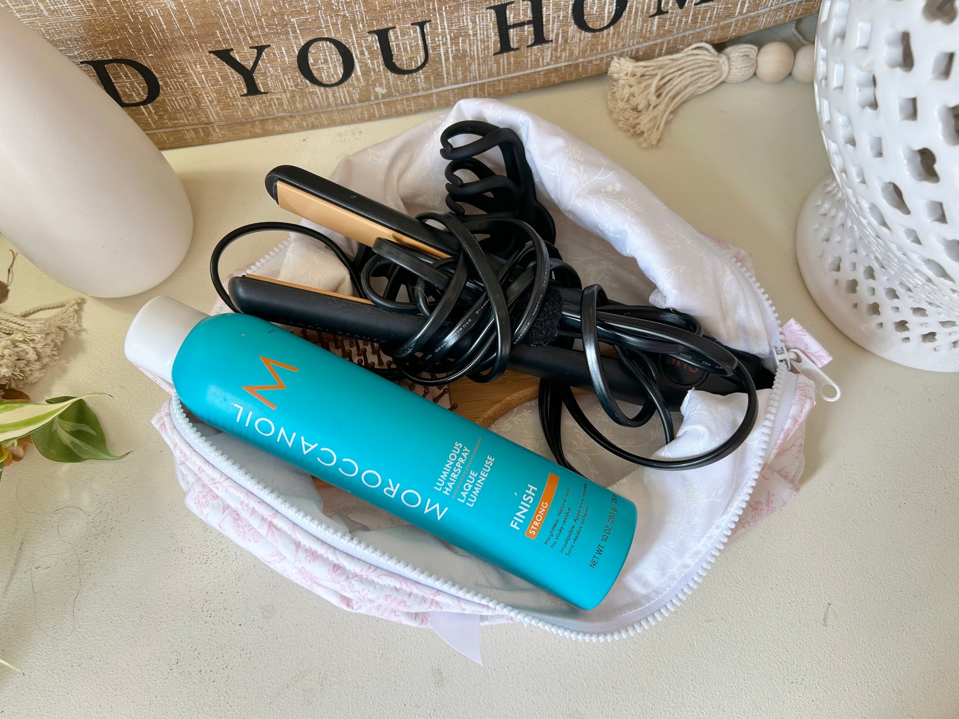 Hair Tools Bag - Bella Pink