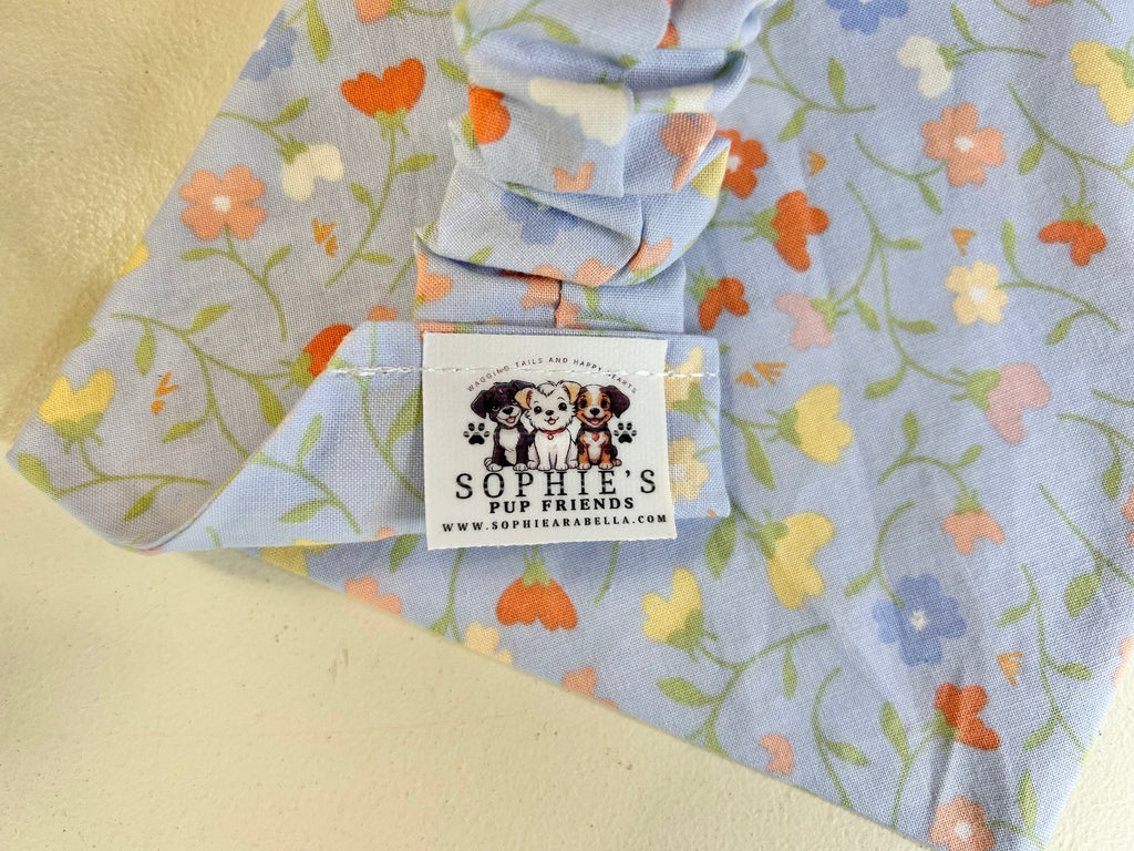 Light Blue & Florals