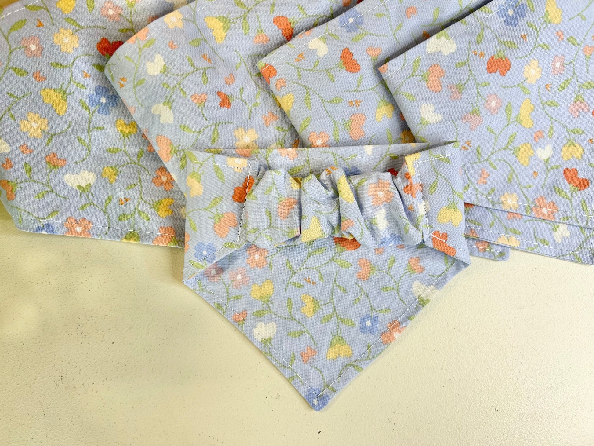 Light Blue & Florals