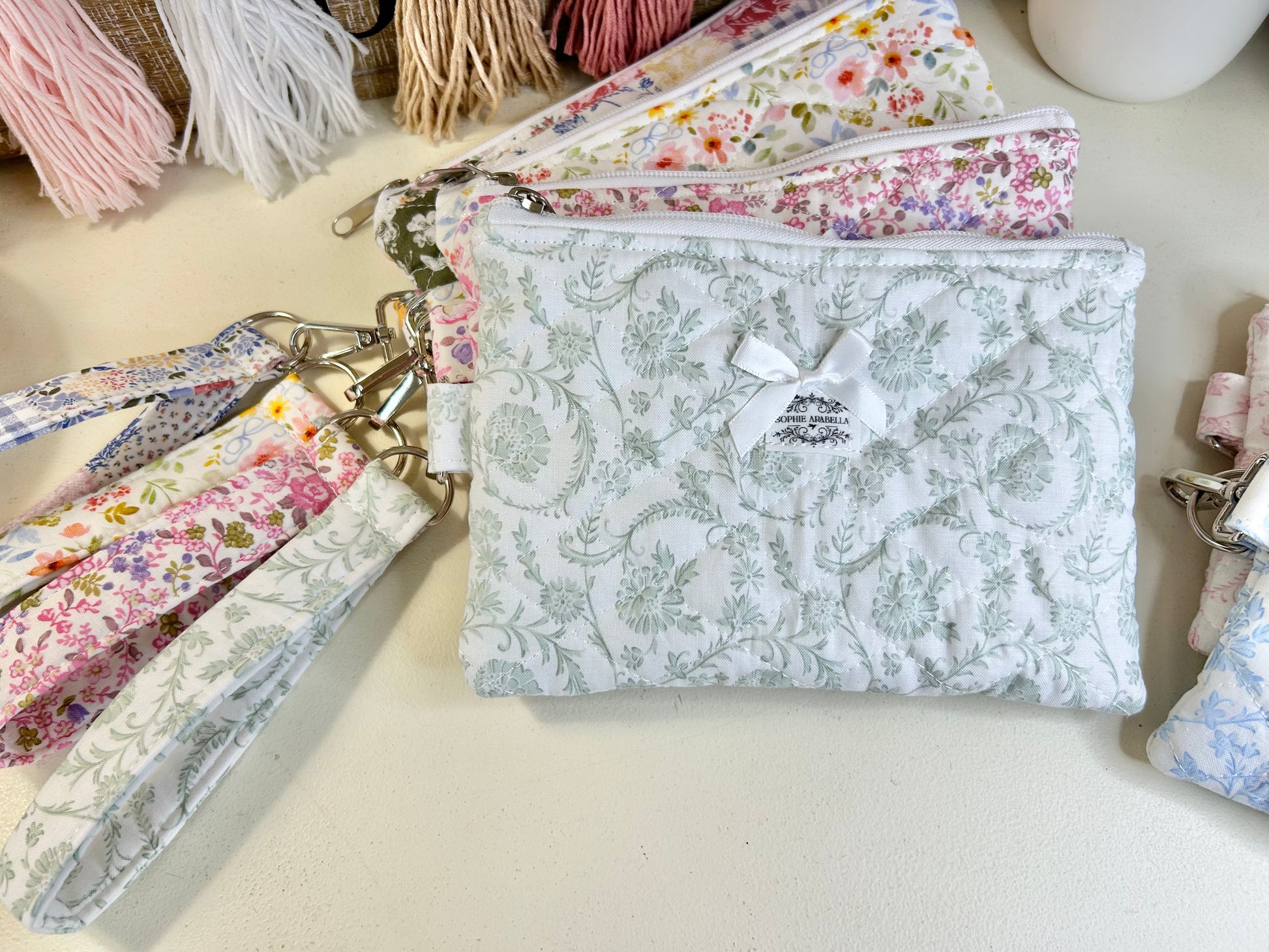 Cell Phone Wristlet - Bella Green