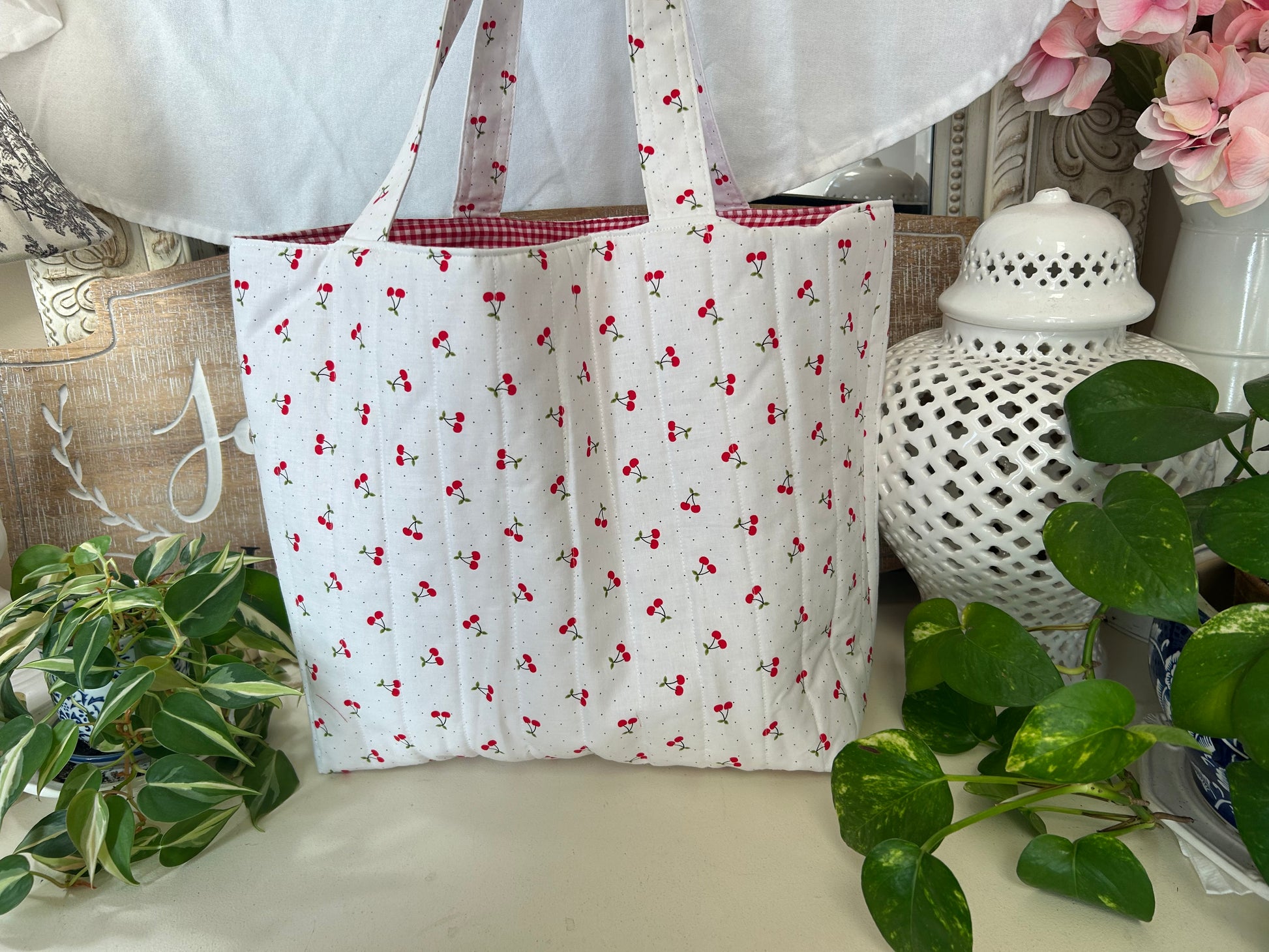 Everyday Tote - Cherries Jubilee