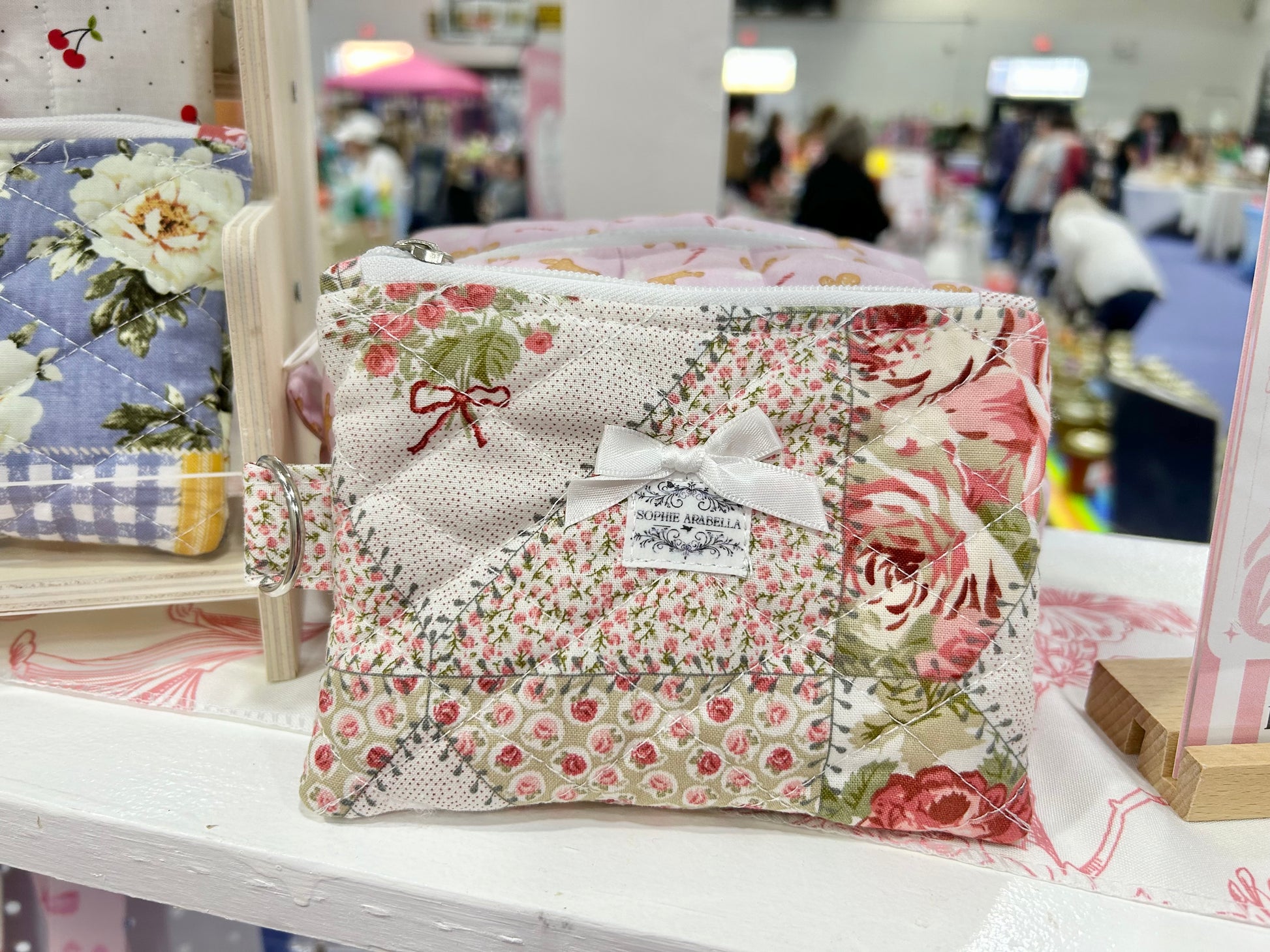 Keychain Wallet-Briar Rose