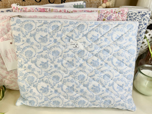 13in Laptop Bag - Bella Blue