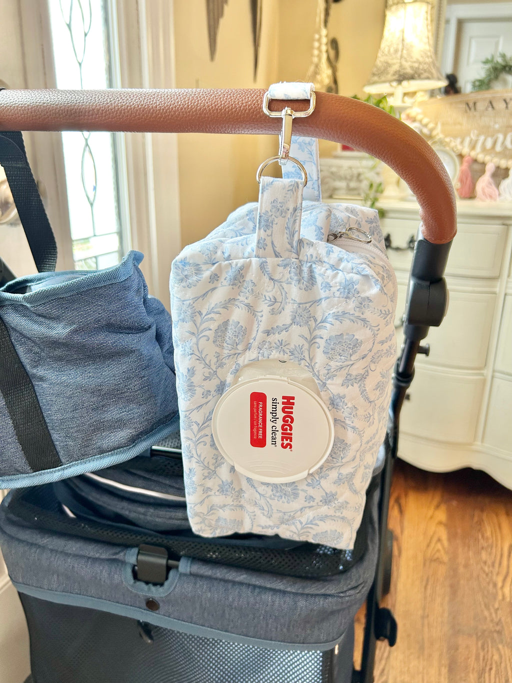 Wipes Bag - Bella Blue