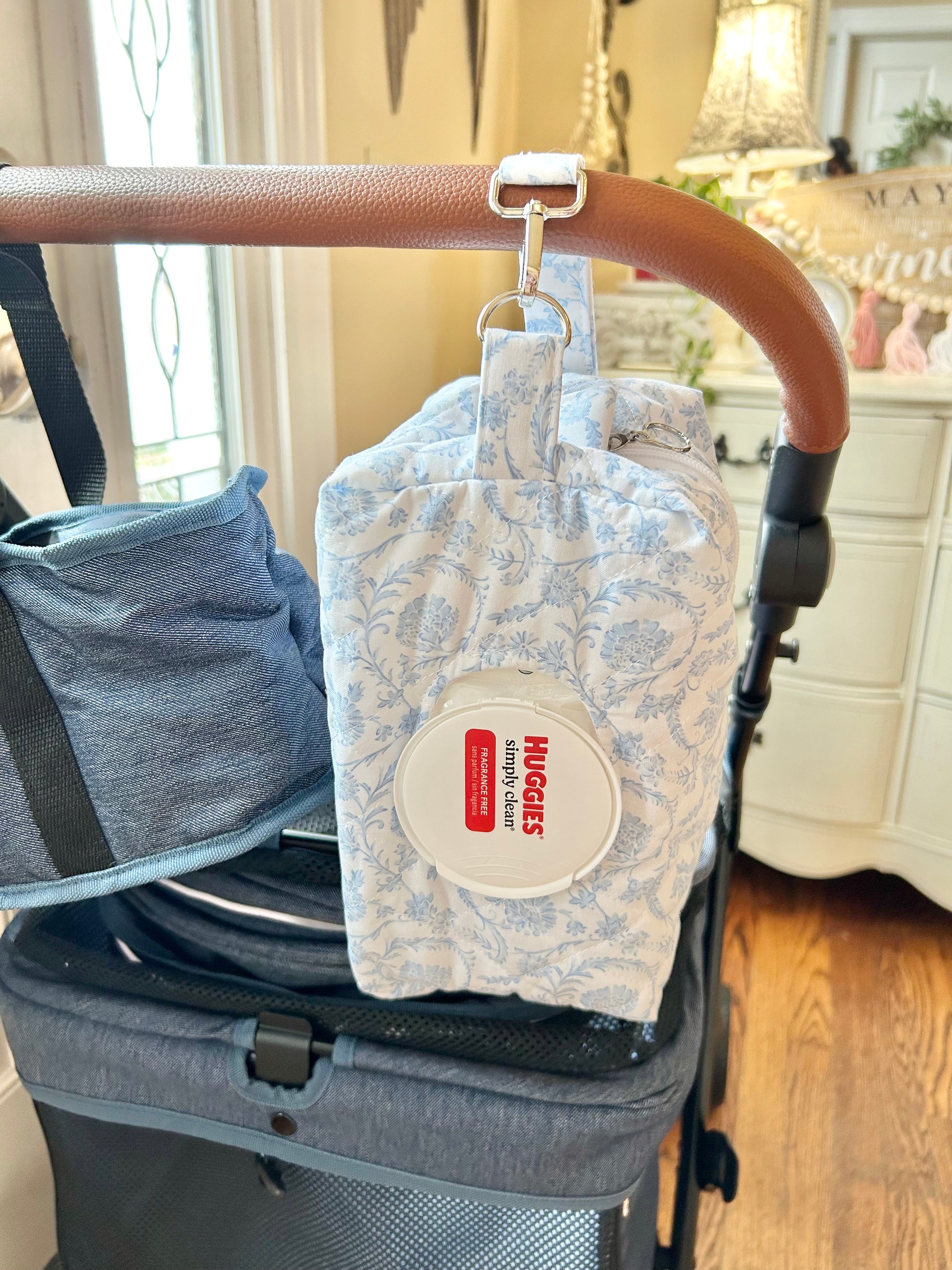 Wipes Bag - Bella Blue