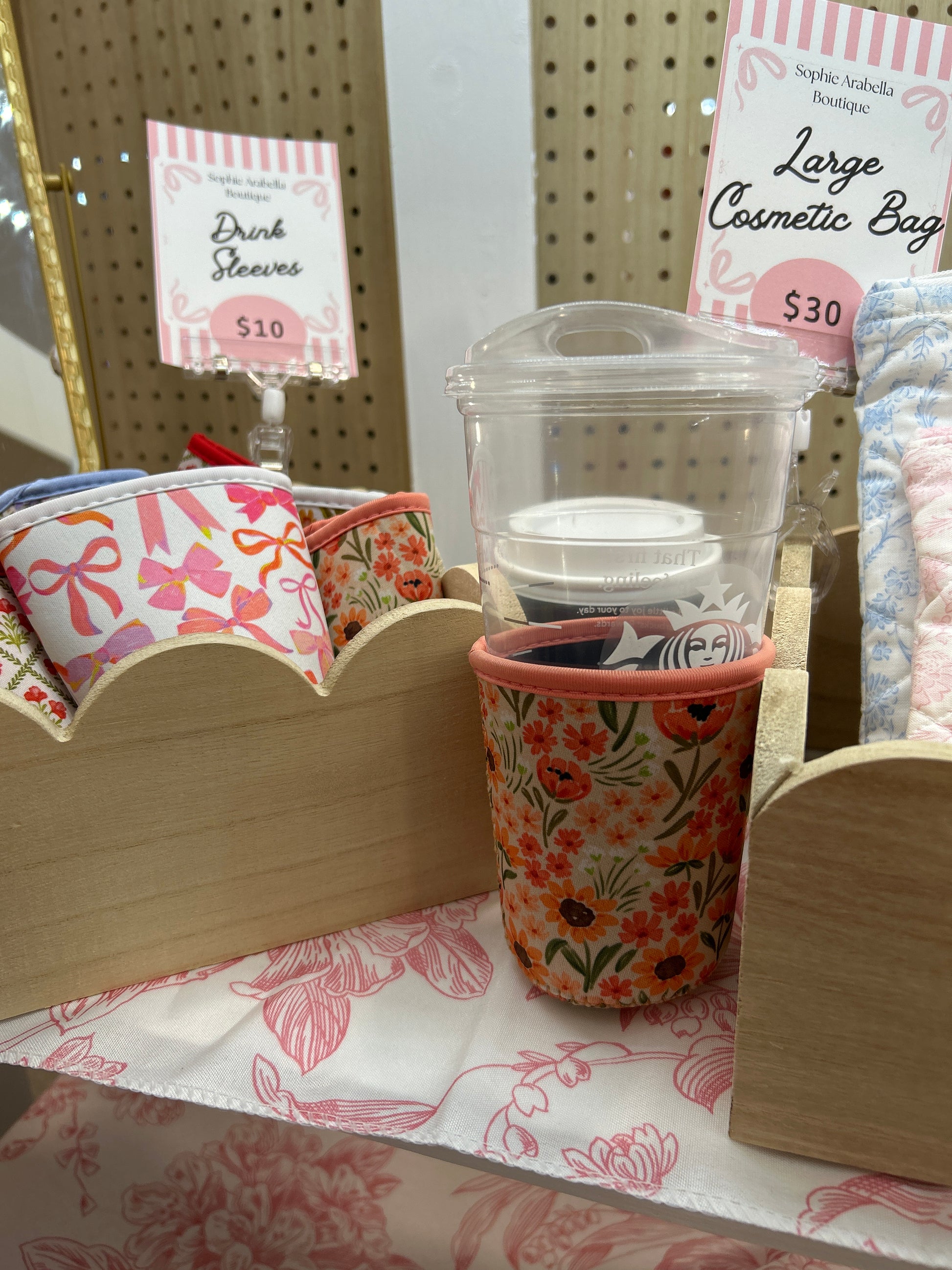 Drink Sleeve - Sunny Poppies