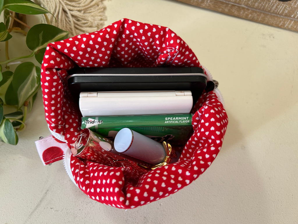 Charm Bag-Cherries & Bows Limited Quantity