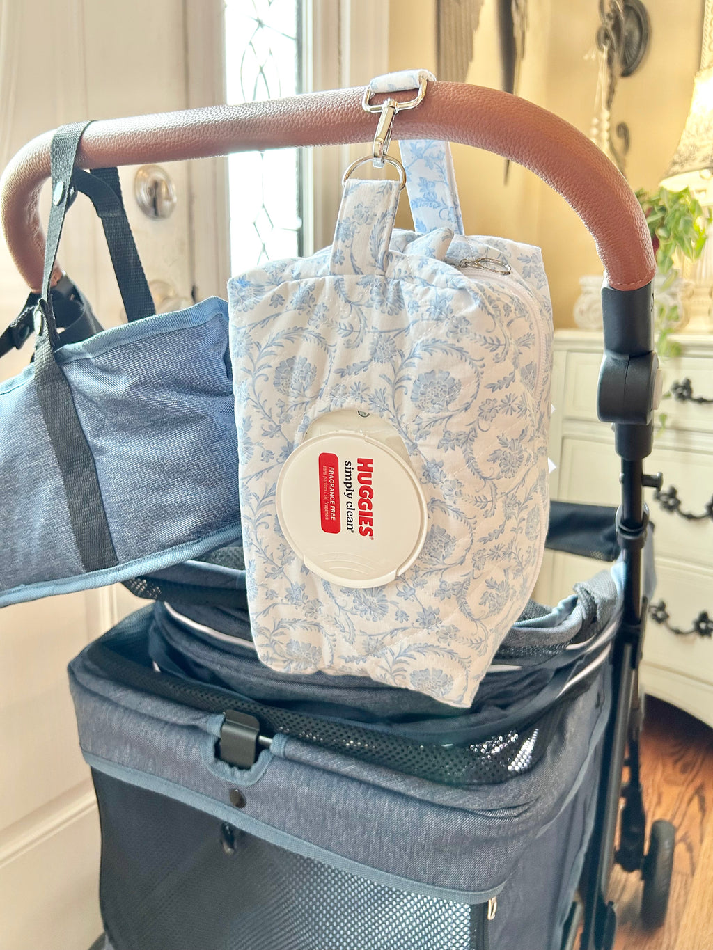 Wipes Bag - Bella Blue