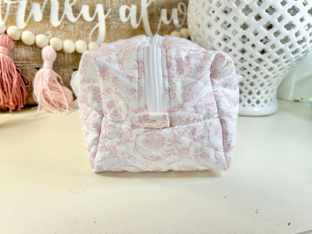 Wipes Bag - Bella Pink