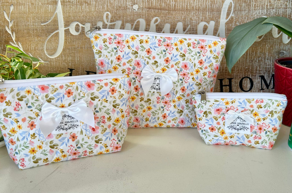 Boxed Cosmetic Bag - Medium Sophie Collection