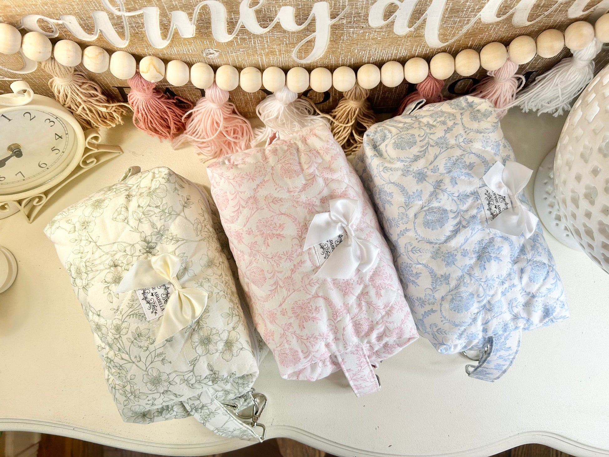 Wipes Bag - Bella Pink