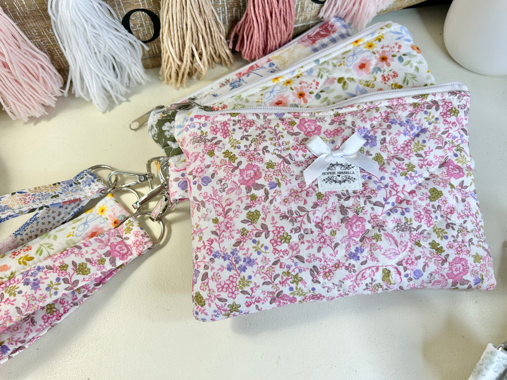 Cell Phone Wristlet - Lucy Pink