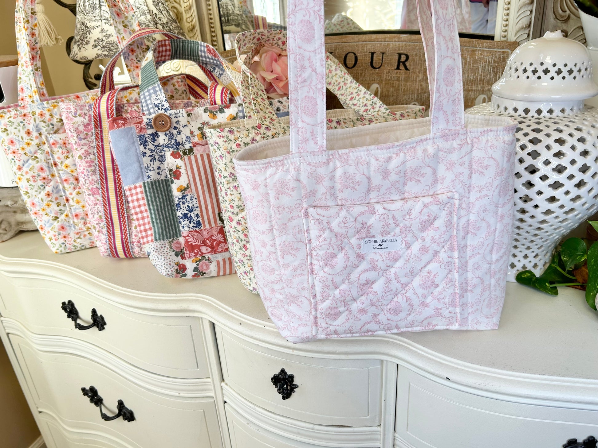 Sweet Petite Tote - Bella Pink