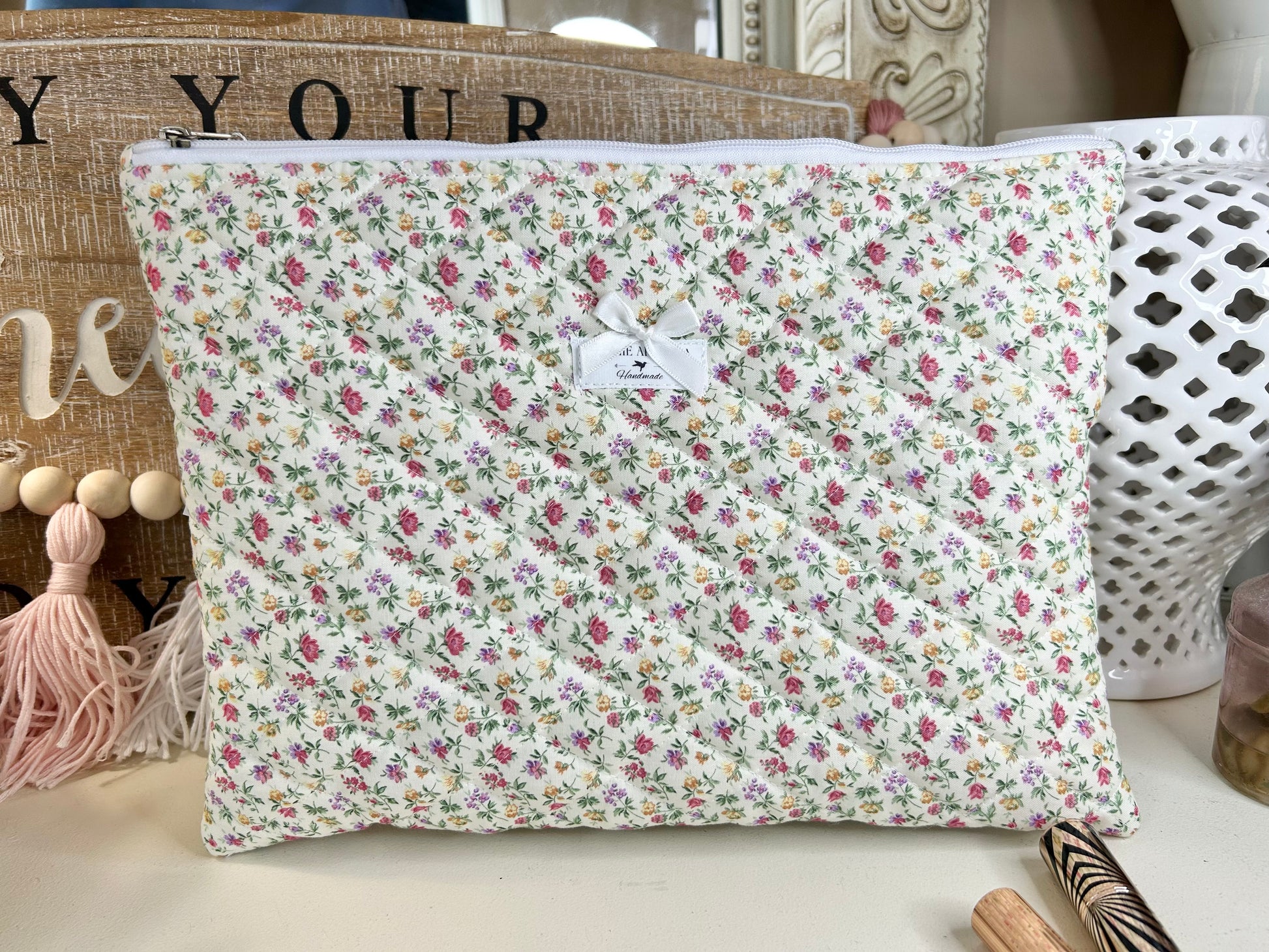14in Laptop Bag - Vintage Florals