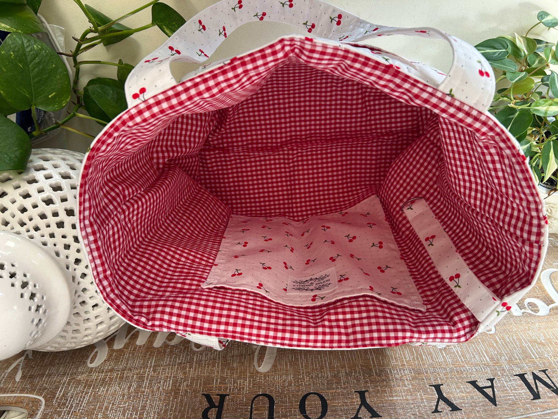 Everyday Tote - Cherries Jubilee