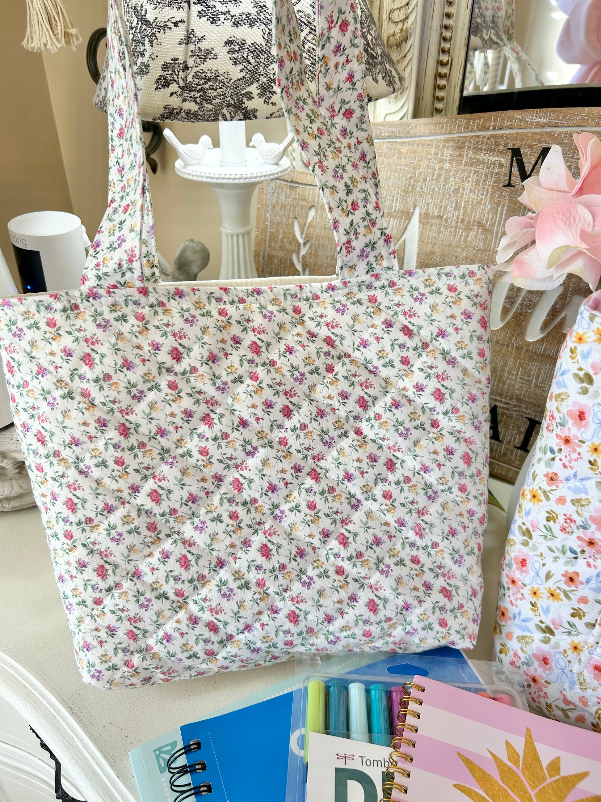 Sweet Petite Tote - Vintage Florals