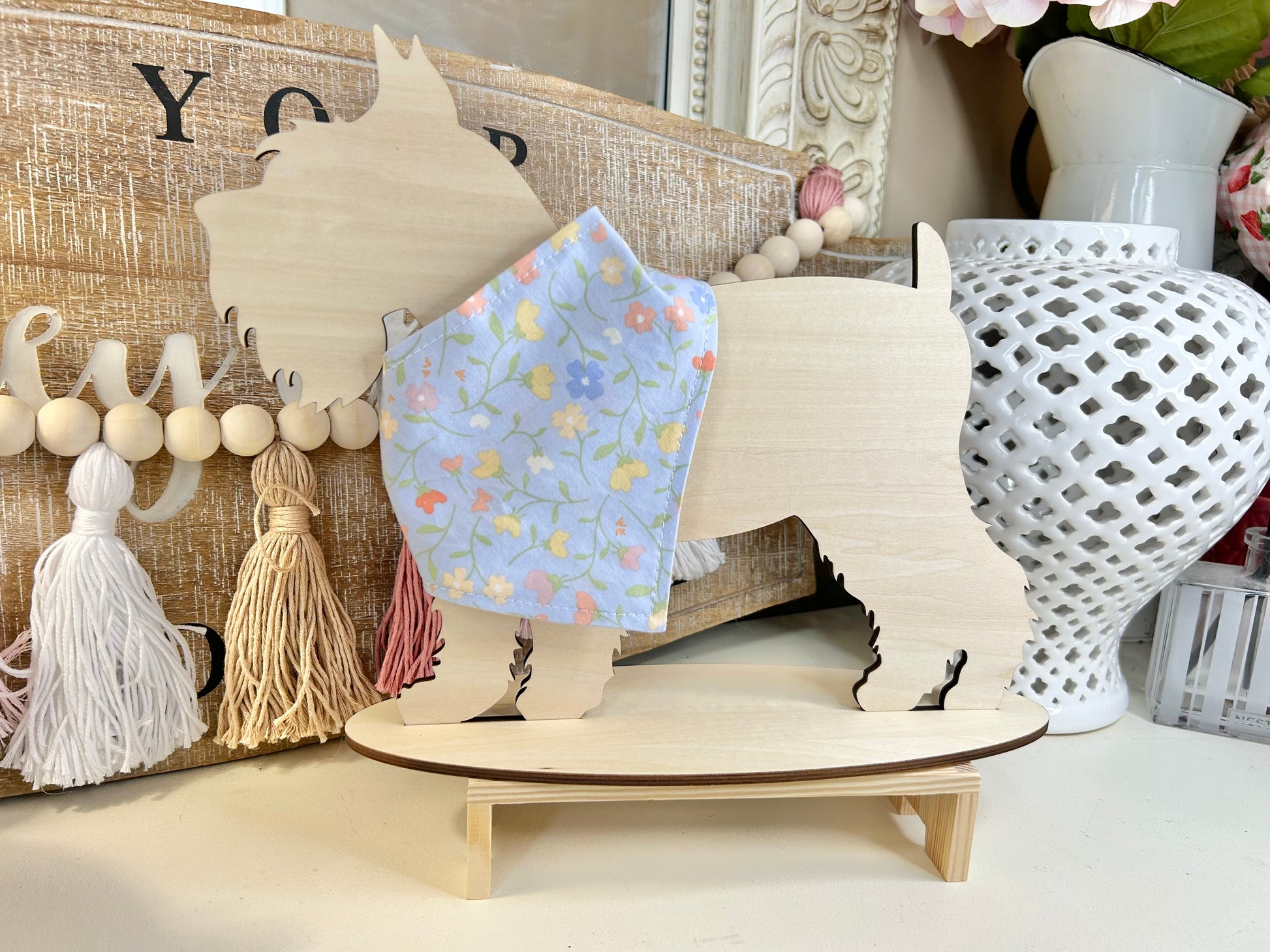 Light Blue & Florals