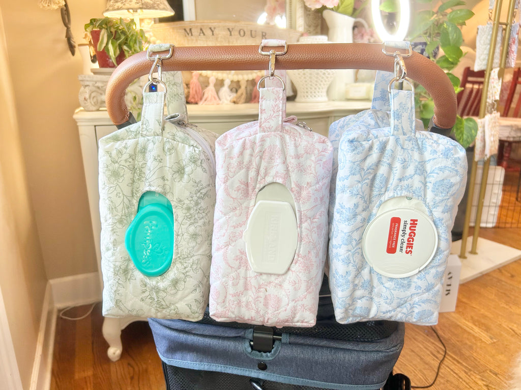 Wipes Bag - Bella Blue