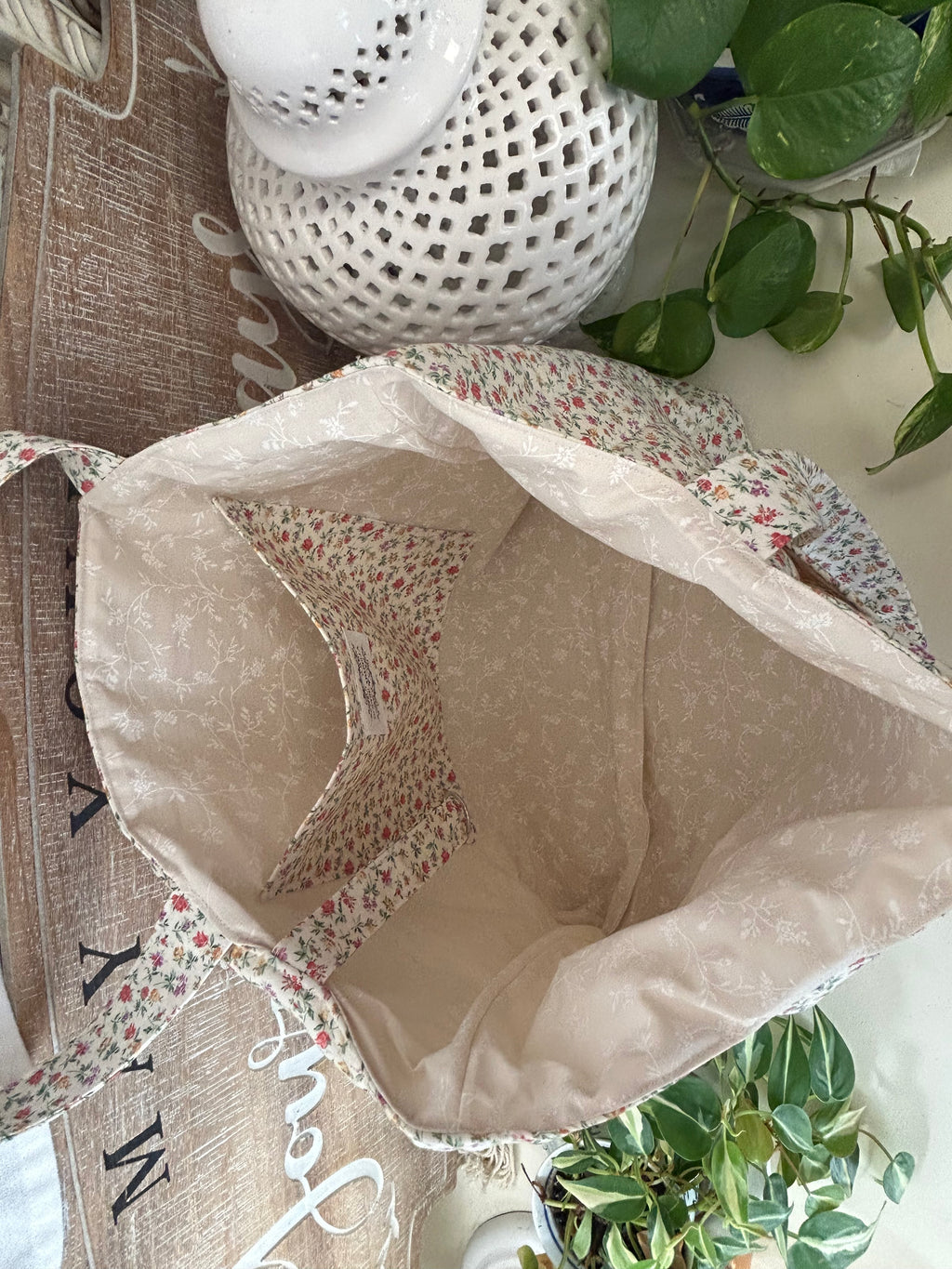 Everyday Tote - Vintage Floral