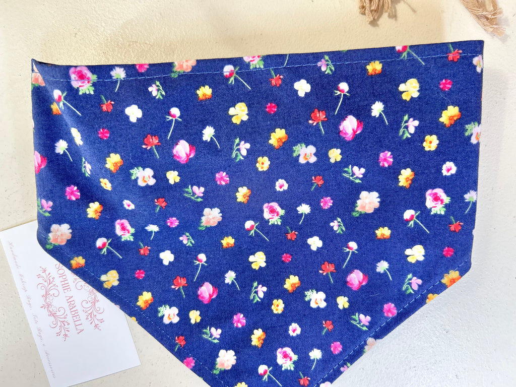 Navy & Florals