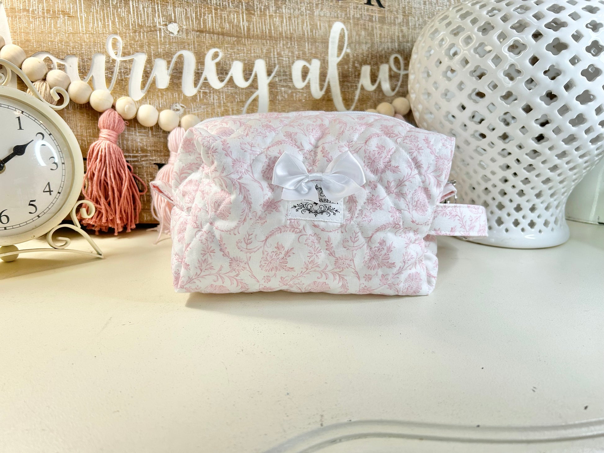Wipes Bag - Bella Pink