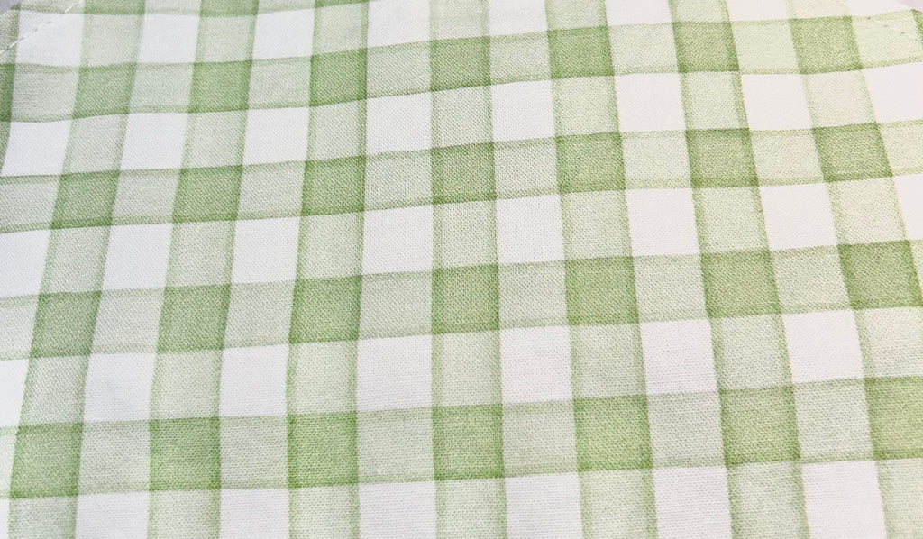Green & White Gingham